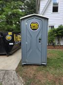 Dumpster and porta potty rental service combo delivery